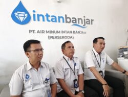 MESKI KEMARAU, PTAM INTAN BANJAR PASTIKAN AIR BERSIH TETAP MENGALIR, KUALITAS AIR BAKU MASIH AMAN
