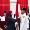 DARI KARANTINA KE PENGIBARAN MERAH PUTIH, 33 PELAJAR BANJARBARU SIAP JALANKAN TUGAS