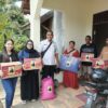 ENAM RUMAH TERDAMPAK KEBAKARAN MENTAOS, LIANA SALURKAN TERPAL DAN SEMBAKO