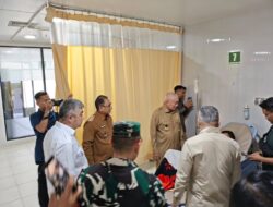 MENHUB DAN GUBERNUR KALSEL TEMUI KORBAN SELAMAT VIRGO TRANSPORT 8 DI RSUD ULIN
