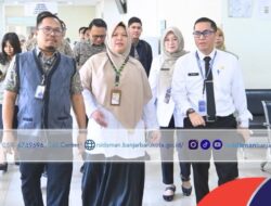 LIHAT PELAYANAN DARI DEKAT, DEPUTI DIREKSI BPJS KESEHATAN KUNJUNGI RSD IDAMAN BANJARBARU