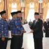 LANTIK PEJABAT DAN SERAHKAN SK PNS, MUHIDIN TEKANKAN KINERJA, DISIPLIN DAN ADAPTASI